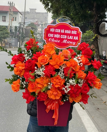 shop hoa tuoi xa bach ha nghe an giao hoa dung mau